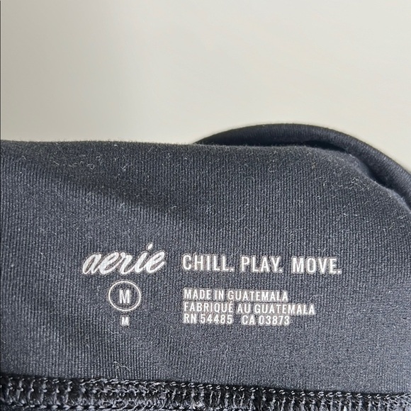 Aerie Black High-Waisted Leggings Womens Medium - Picture 6 of 6